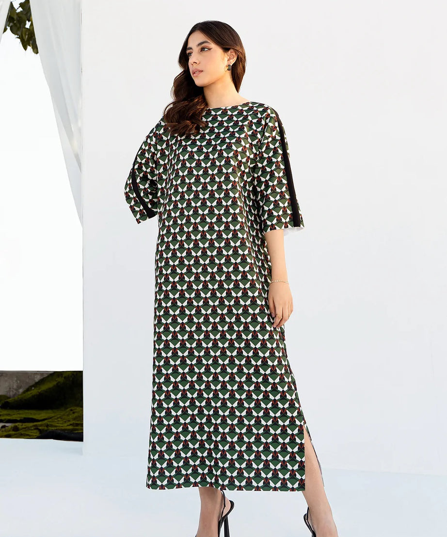 Korean BSY Occasion Wear Long Kaftan For Women's