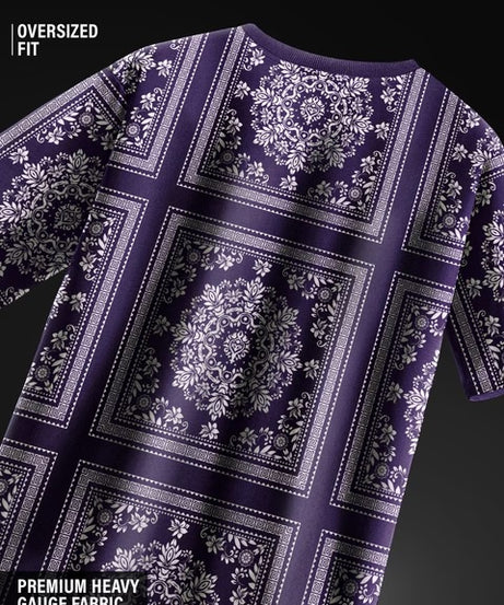 Cosmic Bandana Oversized T-Shirts