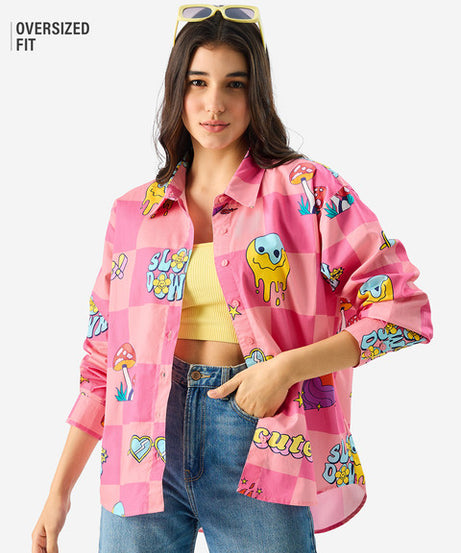 TSS Originals Slow Down Women Boyfriend Shirts