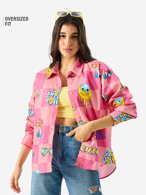 TSS Originals Slow Down Women Boyfriend Shirts