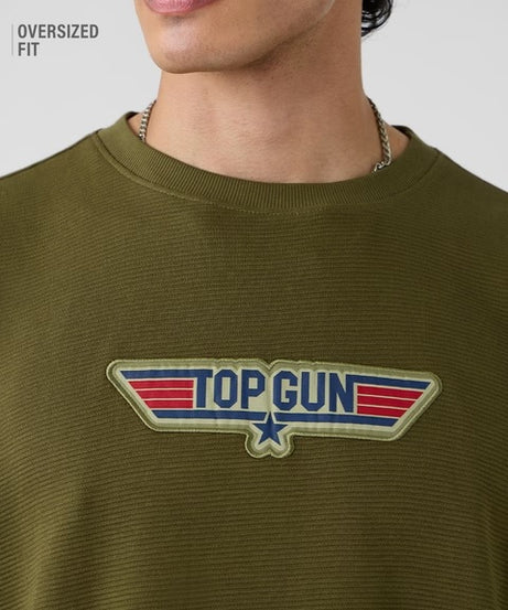 Top Gun Fighter Oversized T-Shirts