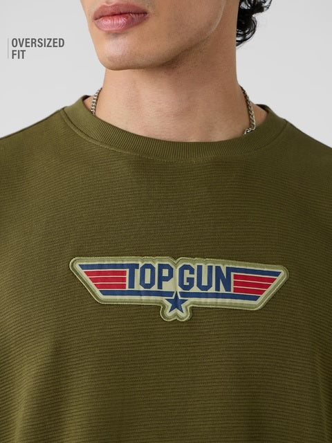 Top Gun Fighter Oversized T-Shirts