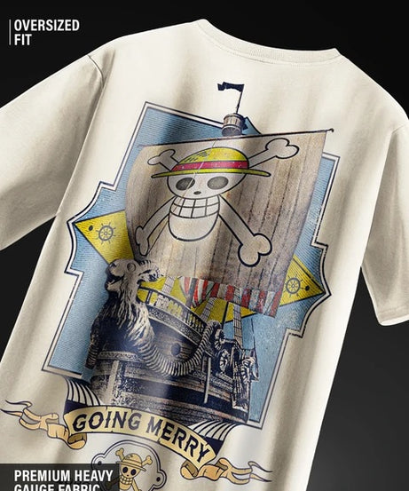 One Piece  Going Merry Oversized T-Shirts