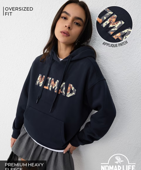 Nomad Journey Women Oversized Hoodies