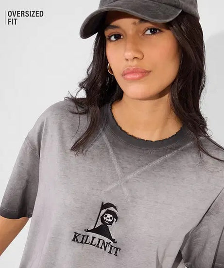 Killing It Women Oversized T-Shirts