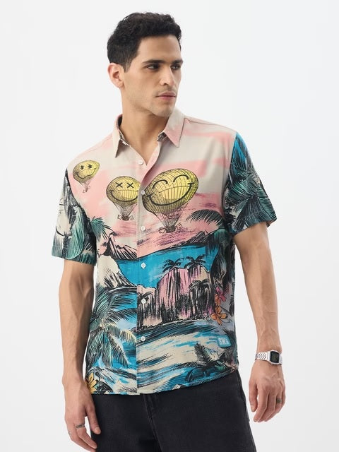 S.W.SMILEY  Smile Holiday Shirts