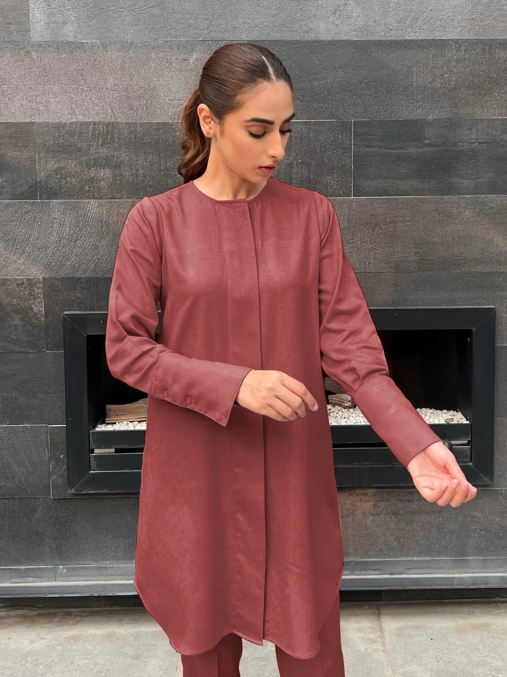 Nirvana Silk Co-ord Set For Women's