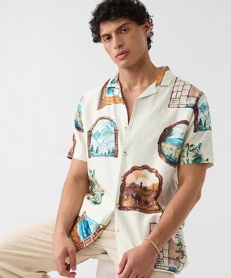 Vintage Pane Holiday Shirts