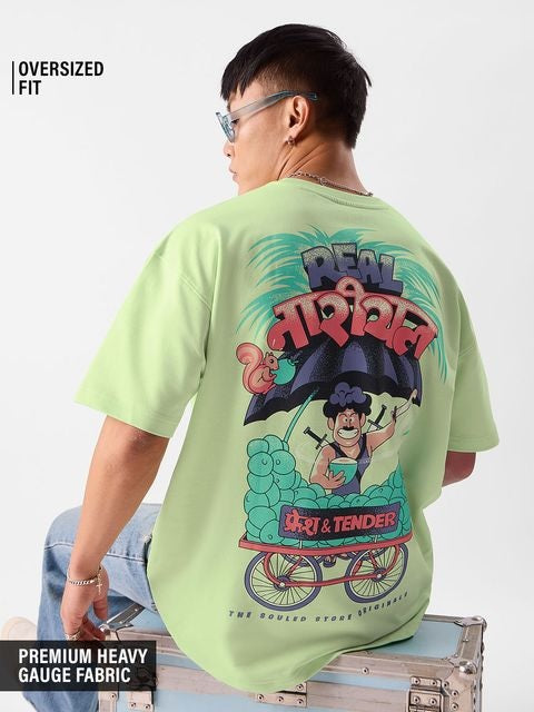 Real Nareal Oversized T-Shirts