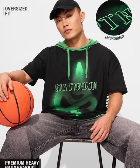 Harry Potter Slytherin Essence Hooded T-Shirts