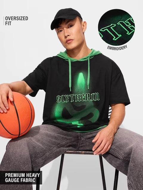 Harry Potter Slytherin Essence Hooded T-Shirts