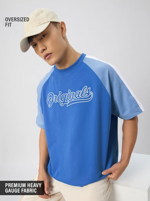 Racer Blue Oversized T-Shirts