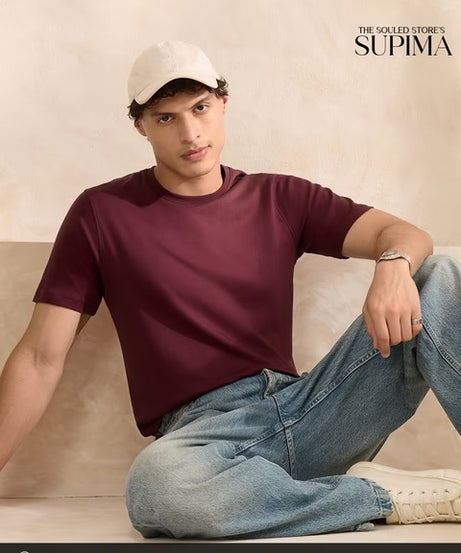 Supima  Deep Scarlet Supima T-Shirts