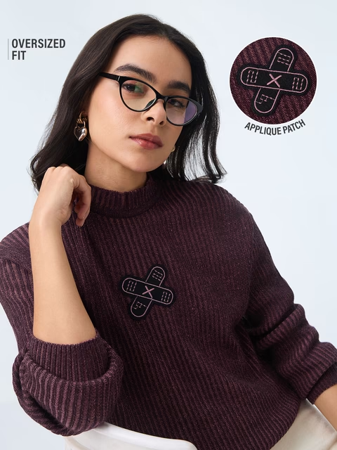 Amethyst Women Oversized Sweaters