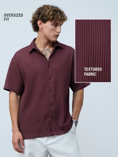 Sangria Oversized Shirts