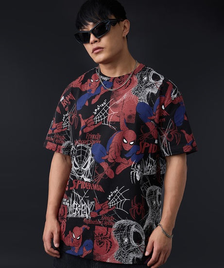 Spider-Man  Hero Swing Oversized T-Shirts