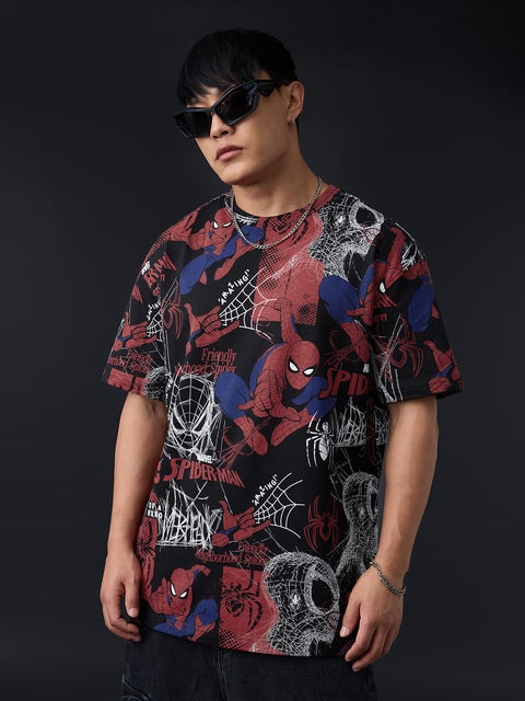 Spider-Man  Hero Swing Oversized T-Shirts