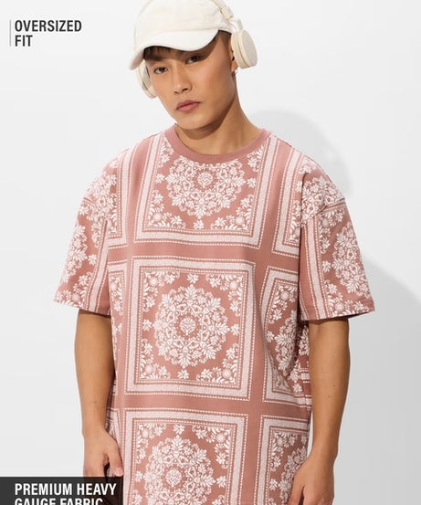 Muted Clay Oversized T-Shirts