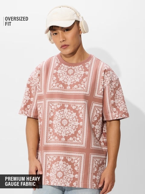 Muted Clay Oversized T-Shirts