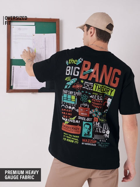 Bazinga Oversized T-Shirts