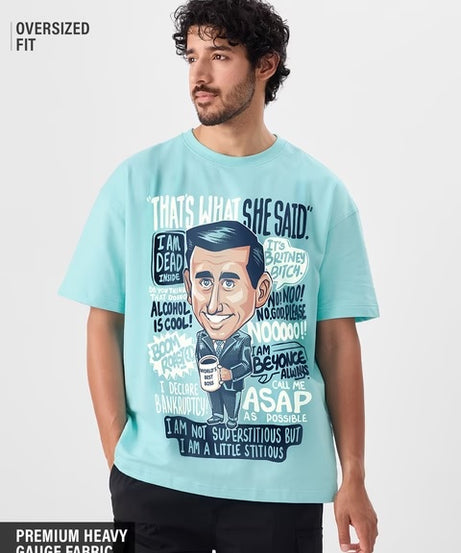 The Office Michael Scott Oversized T-Shirts