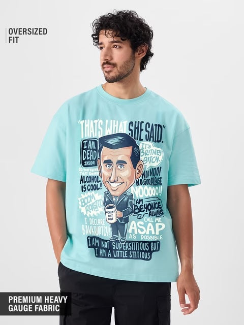 The Office Michael Scott Oversized T-Shirts