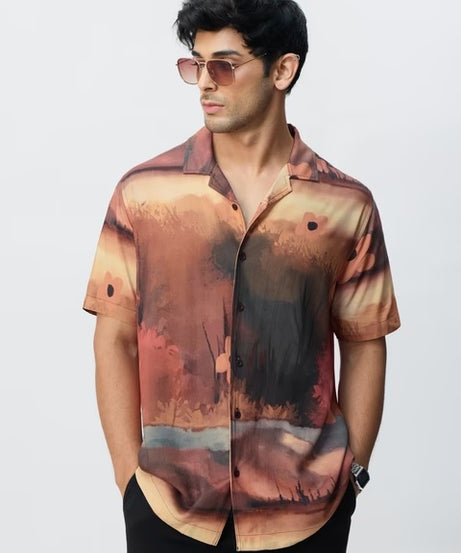 Hawaiian Autumn Holiday Shirts