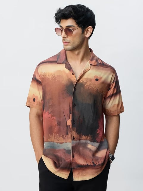 Hawaiian Autumn Holiday Shirts
