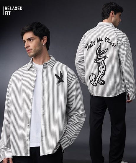 That's All Folks Men Relaxed Shirts