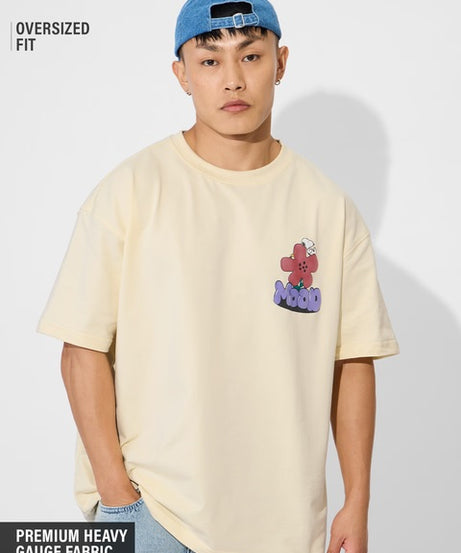 Peanuts  Mood Oversized T-Shirts