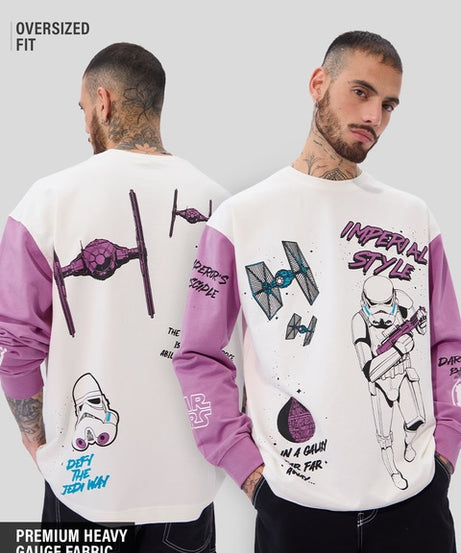 Shadows Of The Empire Oversized Full Sleeve T-Shirts