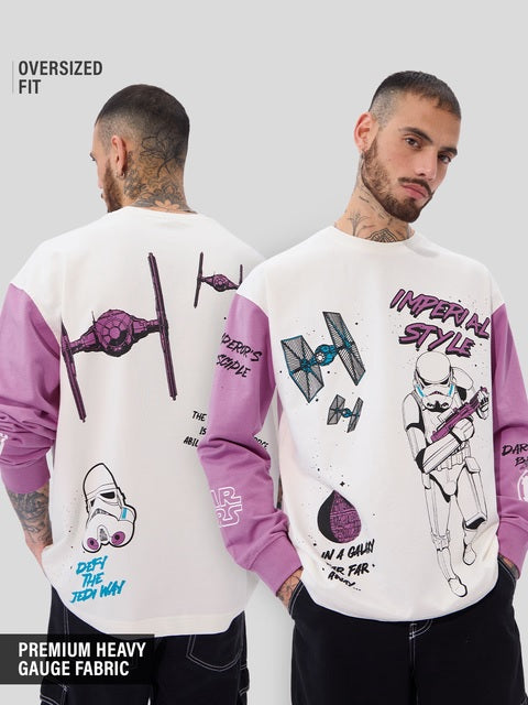 Shadows Of The Empire Oversized Full Sleeve T-Shirts