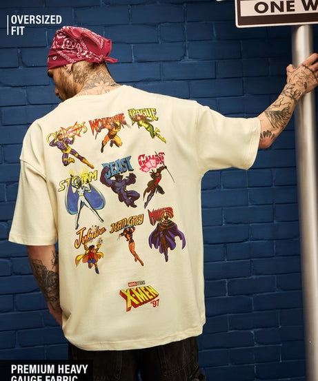 X-Men The Team Oversized T-Shirts