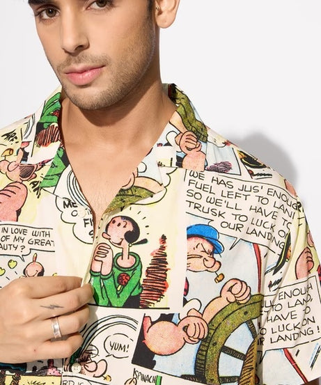 Popeye Comic Vibe Holiday Shirts