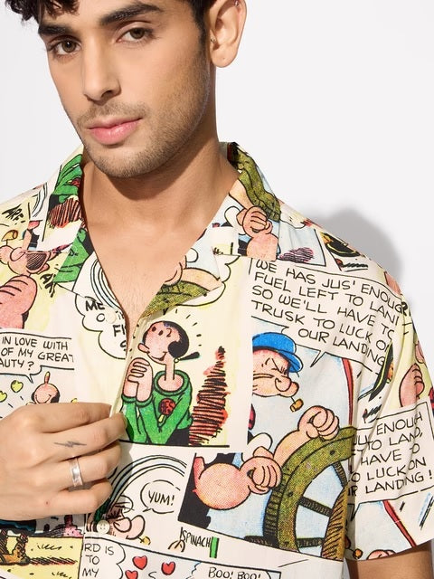 Popeye Comic Vibe Holiday Shirts