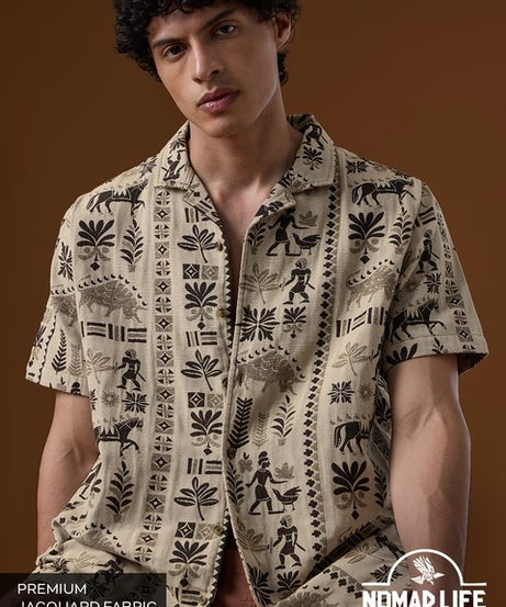 Nomad: Spirit Men Textured Shirts