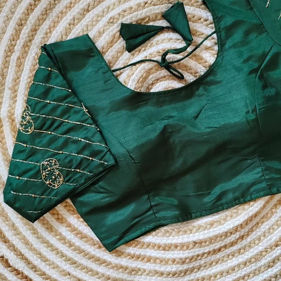 Pure Silk Saree Blouse