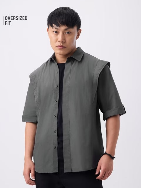 Korean Shirt Steel Oversized Shirt