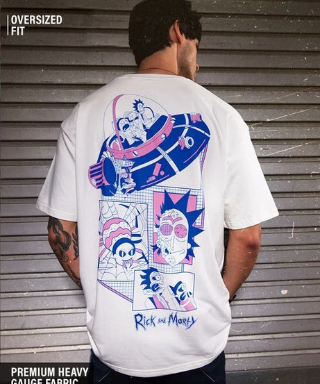 Rick And Morty Oversized T-Shirts