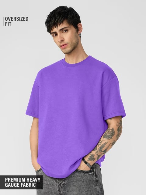 Deep Purple Oversized T-Shirts
