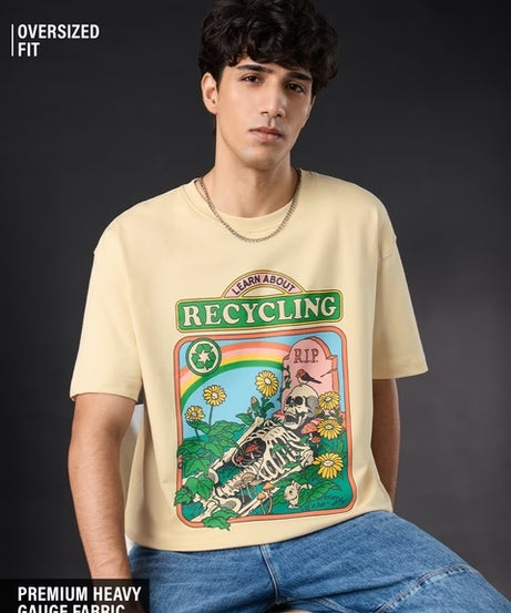 Steven Rhodes Recycling Oversized T-Shirts