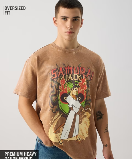 Samurai Jack Blade Oversized T-Shirts