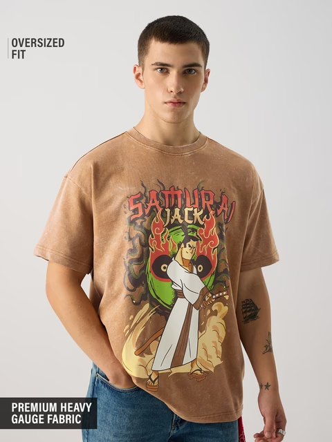 Samurai Jack Blade Oversized T-Shirts