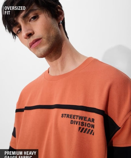 Midnight Blaze Oversized T-Shirts