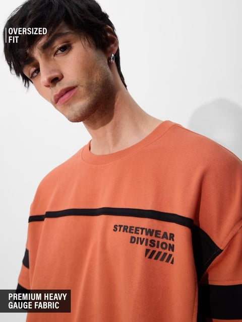 Midnight Blaze Oversized T-Shirts