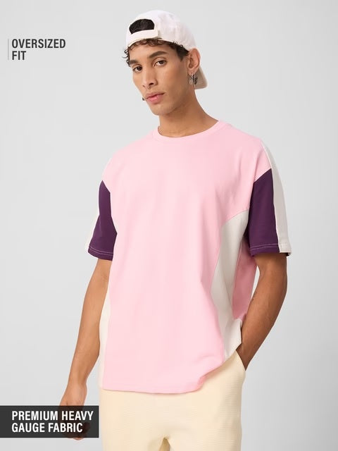 Colourblock Vineyard Oversized T-Shirts