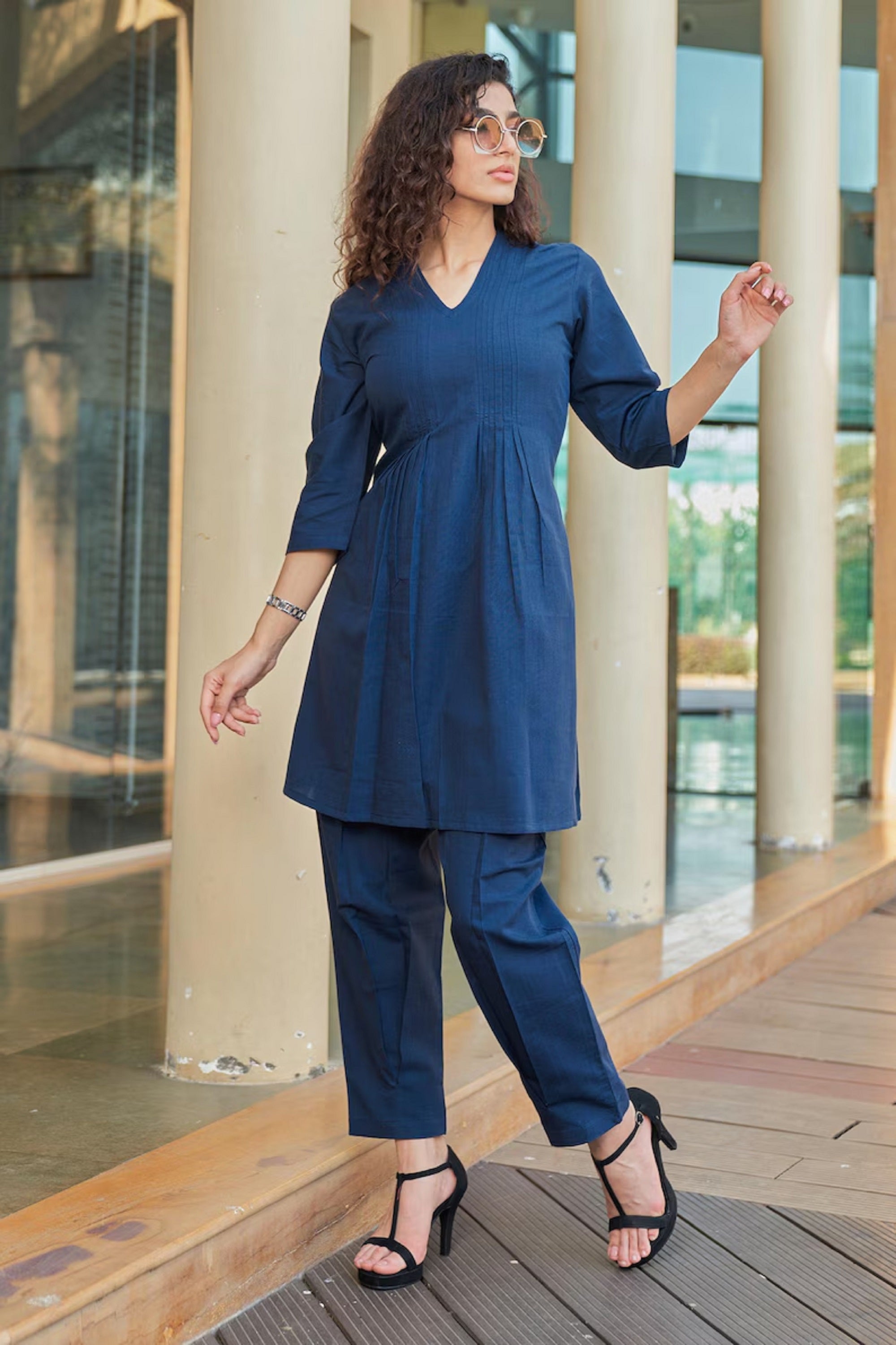 Linen Kurta Set Kurta Salwar Set for women