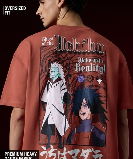 Naruto Shippuden Infinite Tsukuyomi Oversized T-Shirts