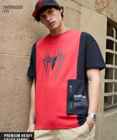 Spider-Man Web Wonder Oversized T-Shirts