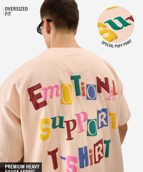 Emotional Support Oversized T-Shirts